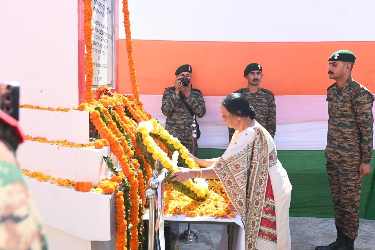 जम्मू के गजनसू गांव में शहीद अशोक स्मारक पर स्मरणोत्सव समारोह आयोजित