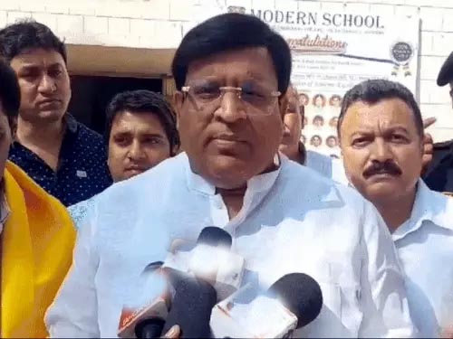 फरीदाबाद से विधायक और हरियाणा सरकार में कैबिनेट मंत्री विपुल गोयल फरीदाबाद से विधायक और हरियाणा सरकार में कैबिनेट मंत्री विपुल गोयल