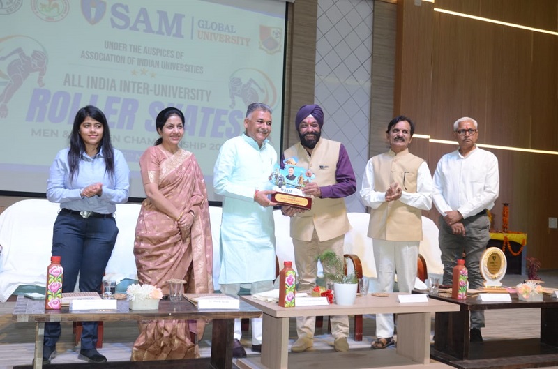 अखिल भारतीय विश्वविद्यालय रोलर स्केट्स (पुरुष एवं महिला) चैंपियनशिप 2024-25 के शुभांरभ अखिल भारतीय विश्वविद्यालय रोलर स्केट्स (पुरुष एवं महिला) चैंपियनशिप 2024-25 के शुभांरभ