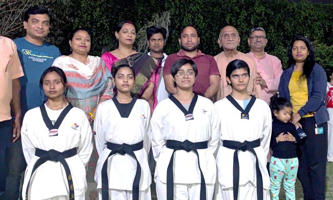 ताइक्वांडो खिलाड़ी ताइक्वांडो खिलाड़ी