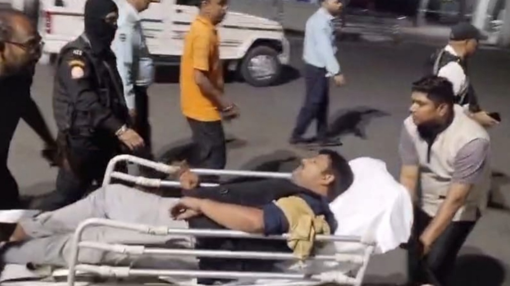 घायल डीएसपी घायल डीएसपी