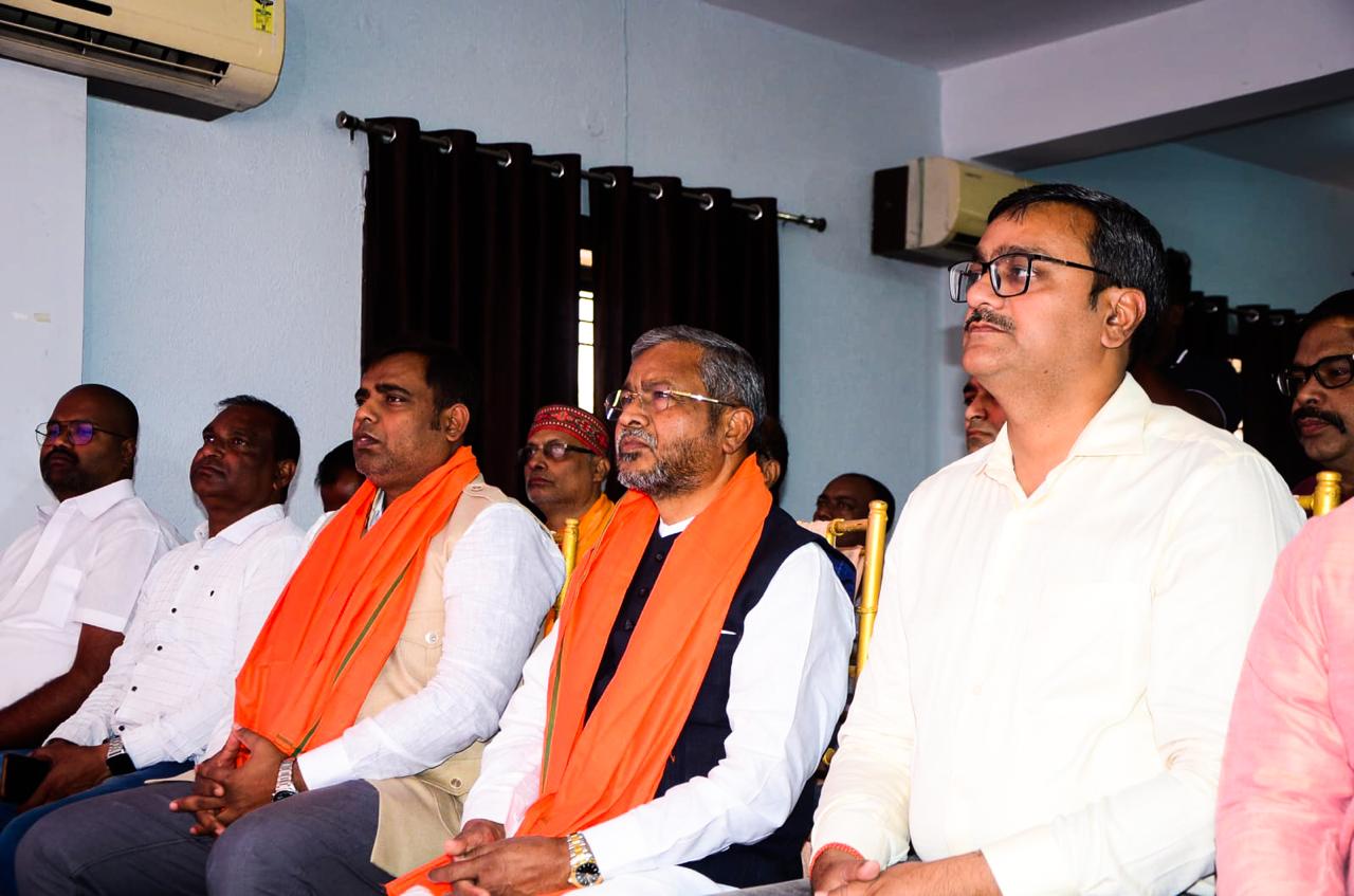 भाजपा प्रदेश अध्यक्ष बाबूलाल सहित अन्य भाजपा प्रदेश अध्यक्ष बाबूलाल सहित अन्य