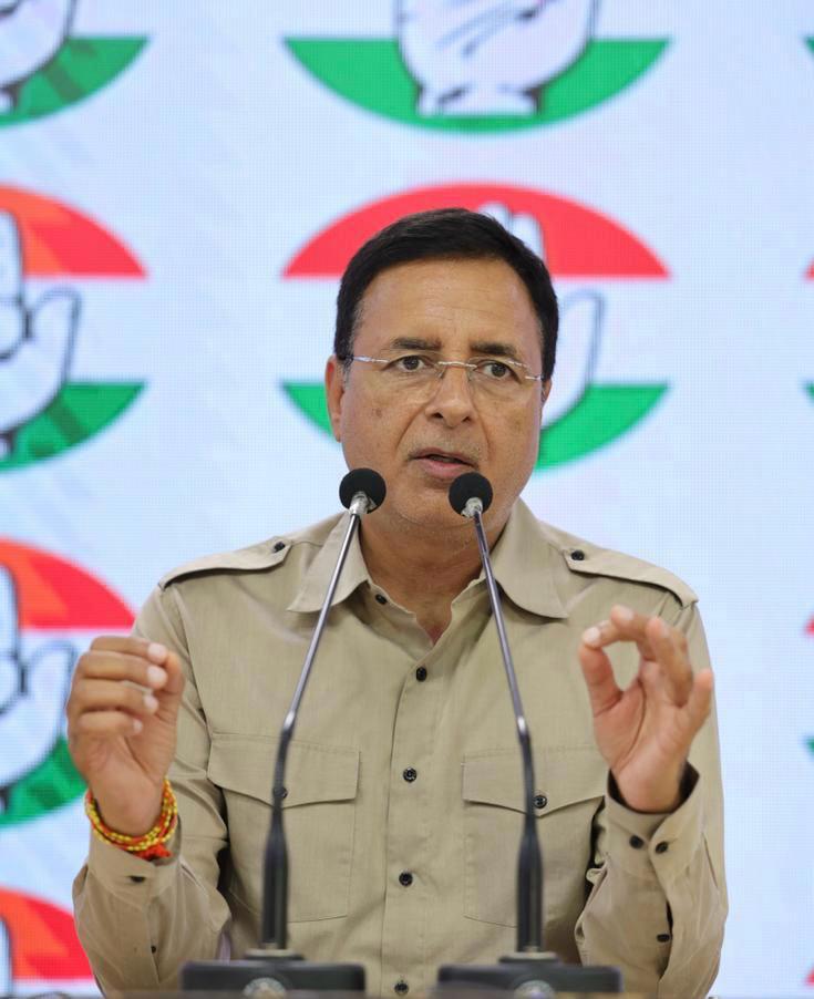 कांग्रेस नेता रणदीप सुरजेवाला कांग्रेस नेता रणदीप सुरजेवाला