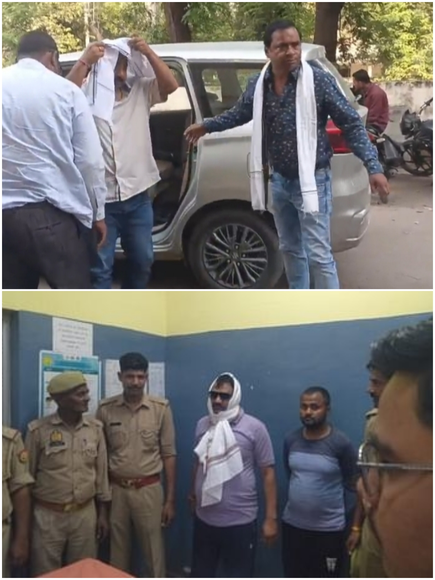 पकड़े गए आरोपी पकड़े गए आरोपी