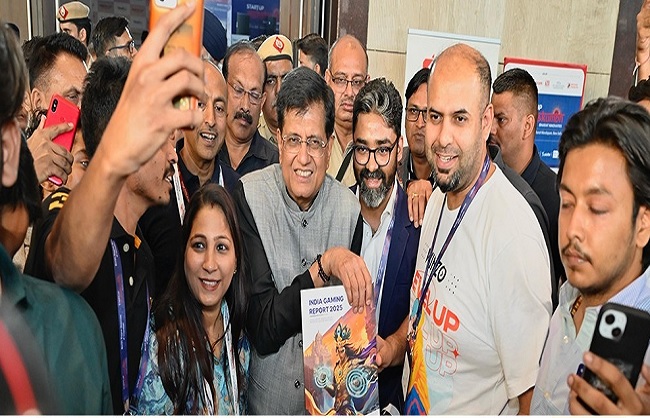 मीडिया को संबोधित करते हुए केंद्रीय मंत्री वाणिज्य एवं उदयोग मंत्री पीयूष गोयल मीडिया को संबोधित करते हुए केंद्रीय मंत्री वाणिज्य एवं उदयोग मंत्री पीयूष गोयल