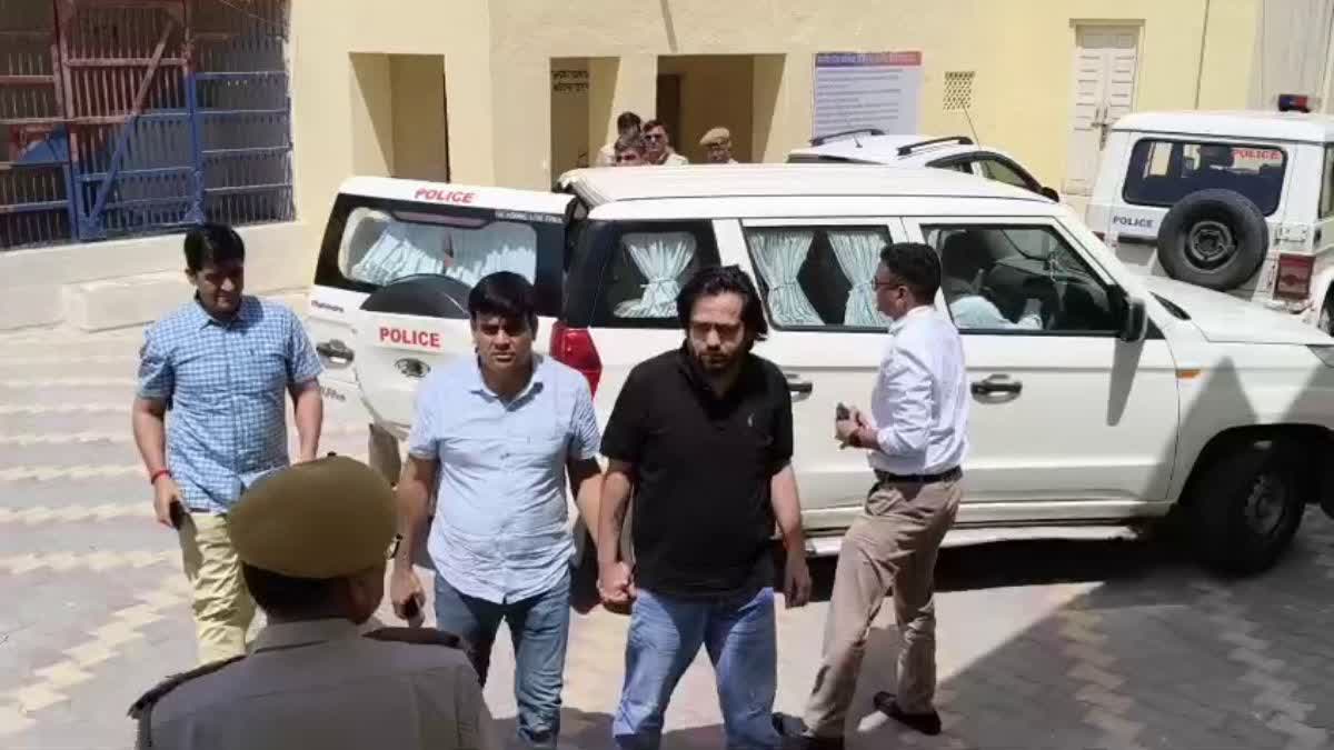 गैंगस्टर आदित्य जैन की पेशी गैंगस्टर आदित्य जैन की पेशी
