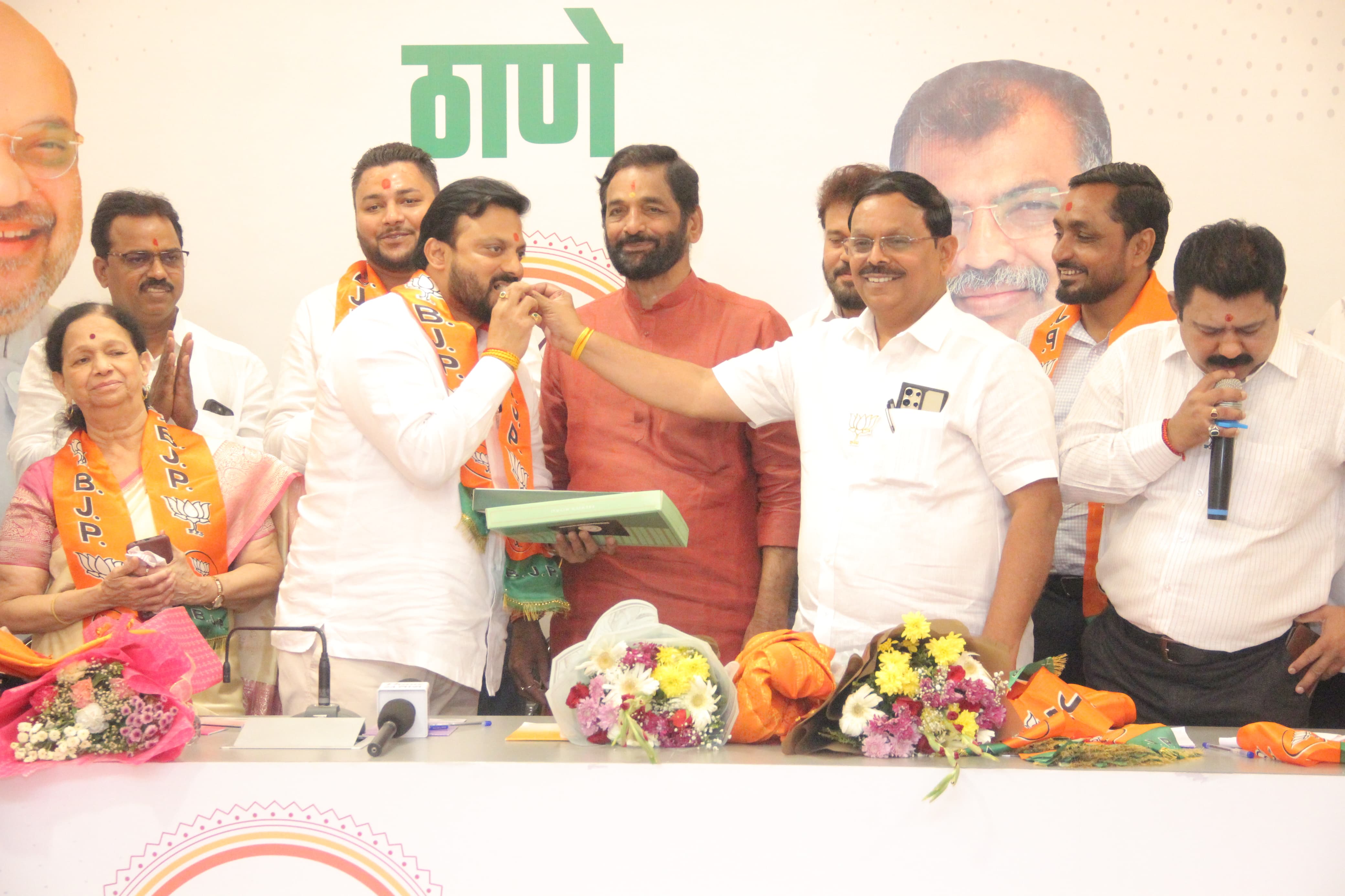 Ex ncp corporatar joins bjp Ex ncp corporatar joins bjp
