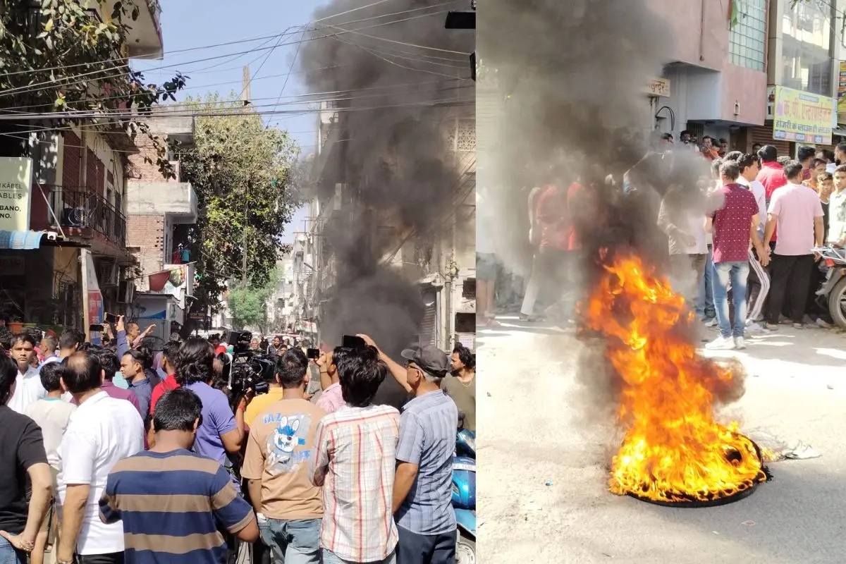 हिट एंड रन केस में विराेध। हिट एंड रन केस में विराेध।