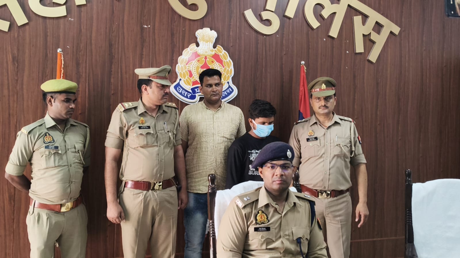 पुलिस कैद मे अभियुक्त सागर