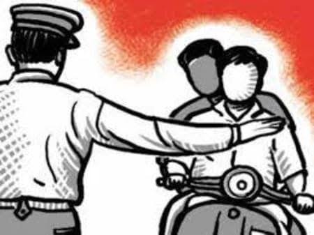 वाहन चेकिंग अभियान। वाहन चेकिंग अभियान।
