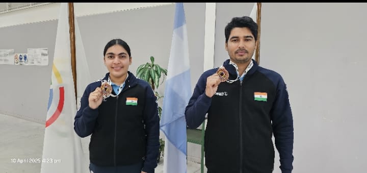 भारत ने वर्ष के पहले शूटिंग विश्व कप में ओवरऑल दूसरा स्थान हासिल किया
