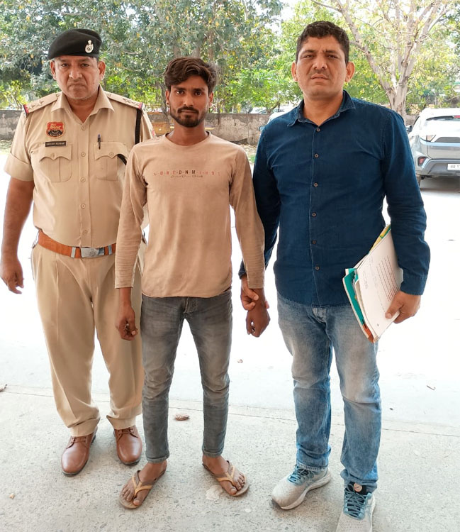 सोनीपत: दुष्कर्म के मामले में गिरफ्तार आरोपी सोनीपत: दुष्कर्म के मामले में गिरफ्तार आरोपी