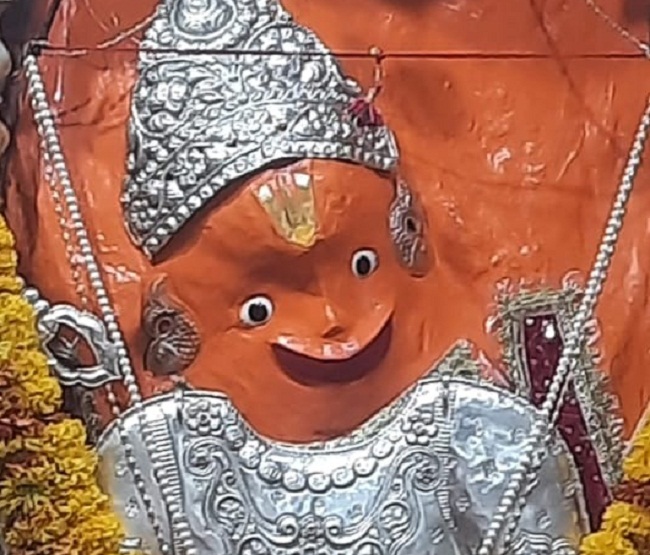 हनुमान प्रकटोत्सव विशेषः सागर में दादा रूप में विराजमान श्री हनुमान जी महाराज हनुमान प्रकटोत्सव विशेषः सागर में दादा रूप में विराजमान श्री हनुमान जी महाराज