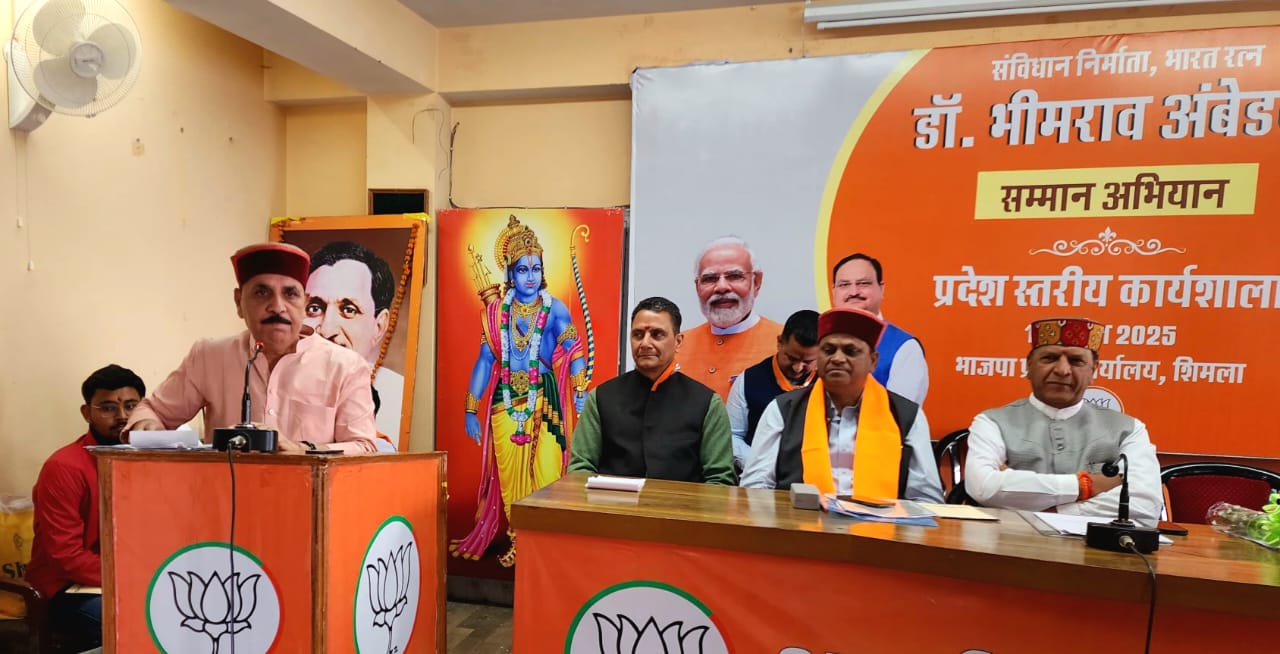 भाजपा की कार्यशाला का आयोजन भाजपा की कार्यशाला का आयोजन
