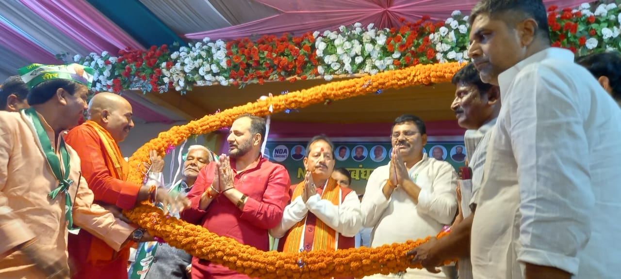 एनडीए गठबंधन की बैठक एनडीए गठबंधन की बैठक