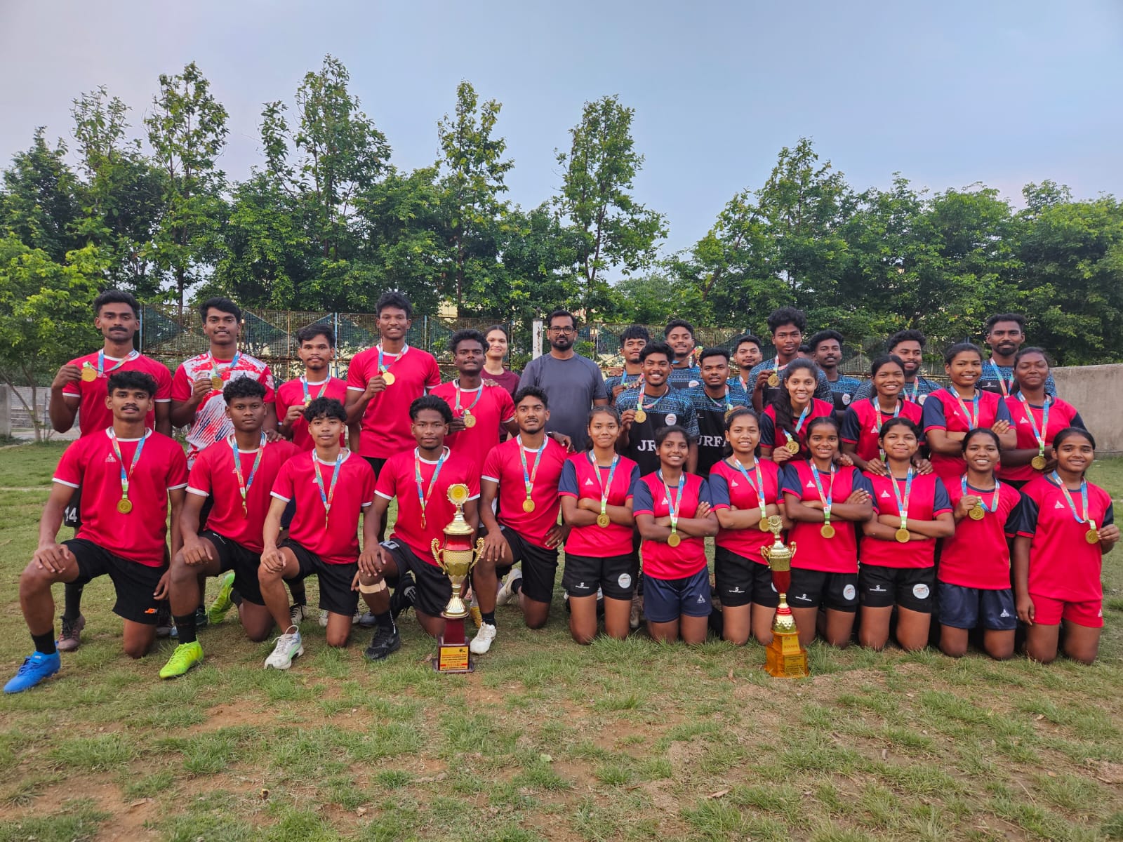 सातवीं झारखंड राज्य रग्बी चौम्पियनशिप दोनों वर्गों में में खूंटी बना विजेता सातवीं झारखंड राज्य रग्बी चौम्पियनशिप दोनों वर्गों में में खूंटी बना विजेता