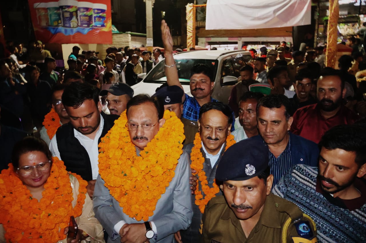 राजग़ढ शिरगुल बैसाखी मेले में पहुंचे हर्षवर्धन चौहान राजग़ढ शिरगुल बैसाखी मेले में पहुंचे हर्षवर्धन चौहान