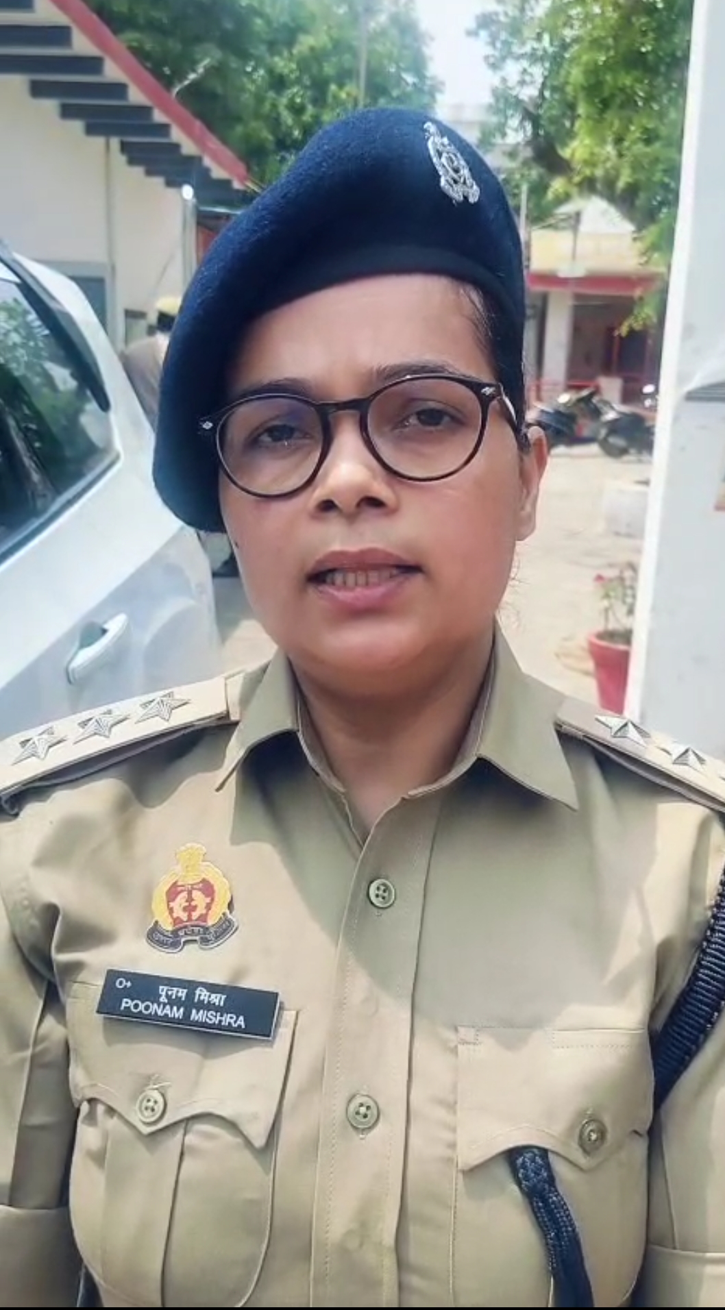 घटना की जानकारी देती एसीपी पूनम।मिश्रा घटना की जानकारी देती एसीपी पूनम।मिश्रा