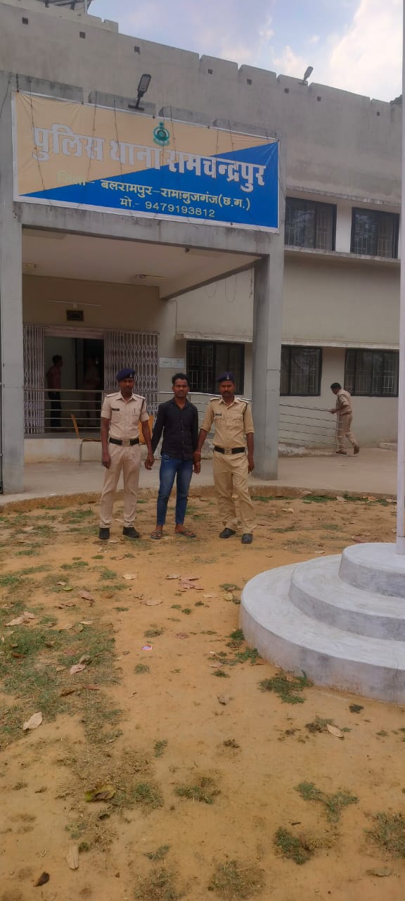 आरोपित गिरफ्तार। आरोपित गिरफ्तार।