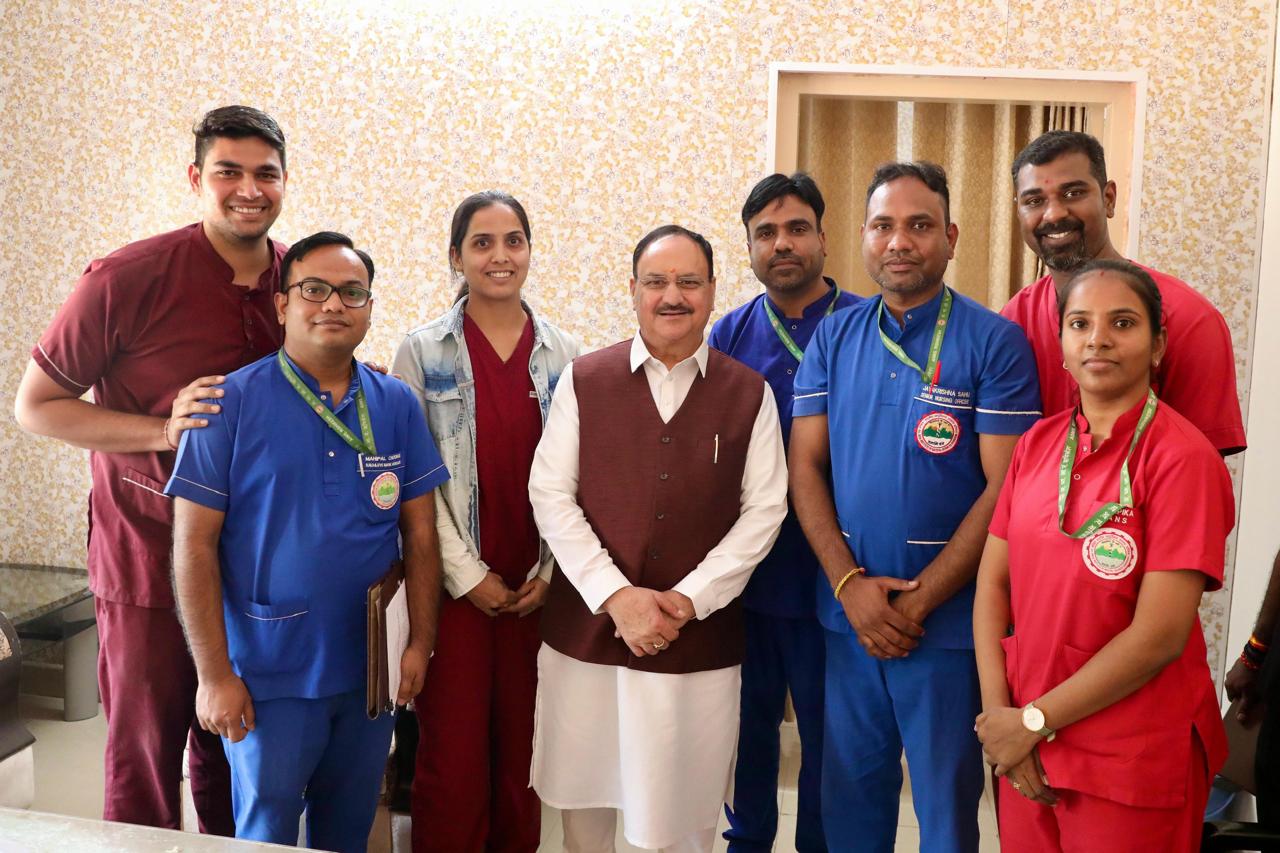 अखिल भारतीय एम्स कर्मचारी संघ ने की जे पी नड्डा से मुलाकात अखिल भारतीय एम्स कर्मचारी संघ ने की जे पी नड्डा से मुलाकात