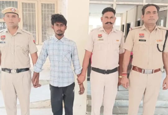 फोटो : साली की हत्या का आरोपी पुलिस गिरफ्त में फोटो : साली की हत्या का आरोपी पुलिस गिरफ्त में
