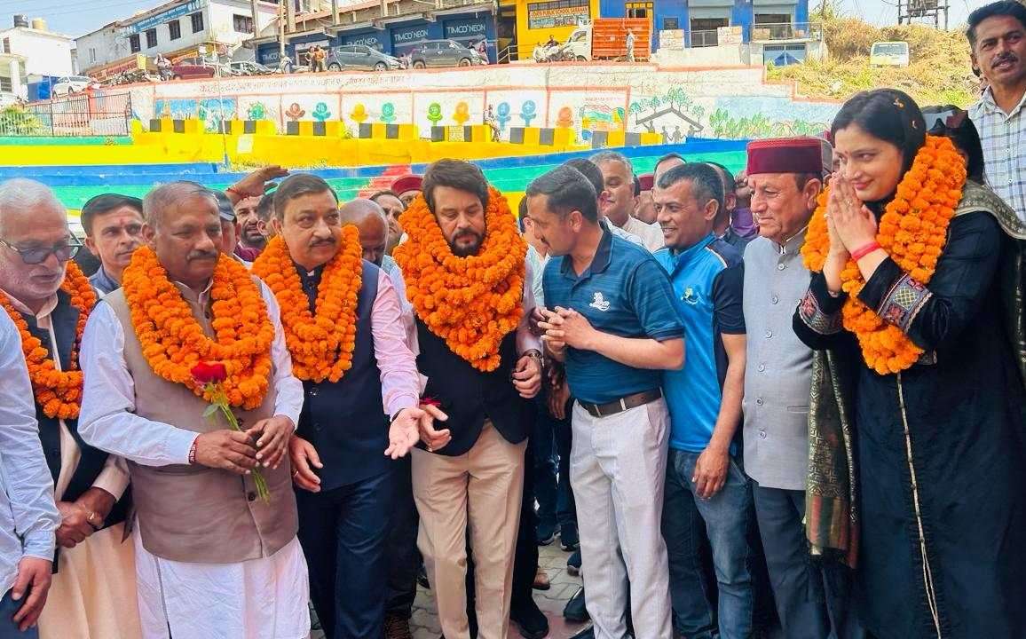 सिरमौर के पच्छाद में भाजपा कार्यकर्ता सम्मेलन आयोजित ,सांसद अनुराग ठाकुर ने की अध्यक्षता सिरमौर के पच्छाद में भाजपा कार्यकर्ता सम्मेलन आयोजित ,सांसद अनुराग ठाकुर ने की अध्यक्षता