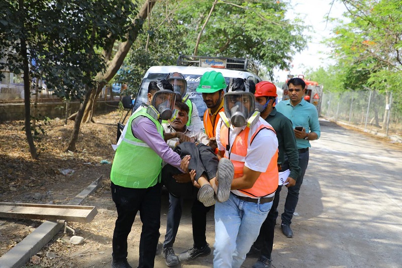 औद्योगिक एवं रासायनिक आपदा प्रबंधन के लिए मॉक ड्रिल औद्योगिक एवं रासायनिक आपदा प्रबंधन के लिए मॉक ड्रिल