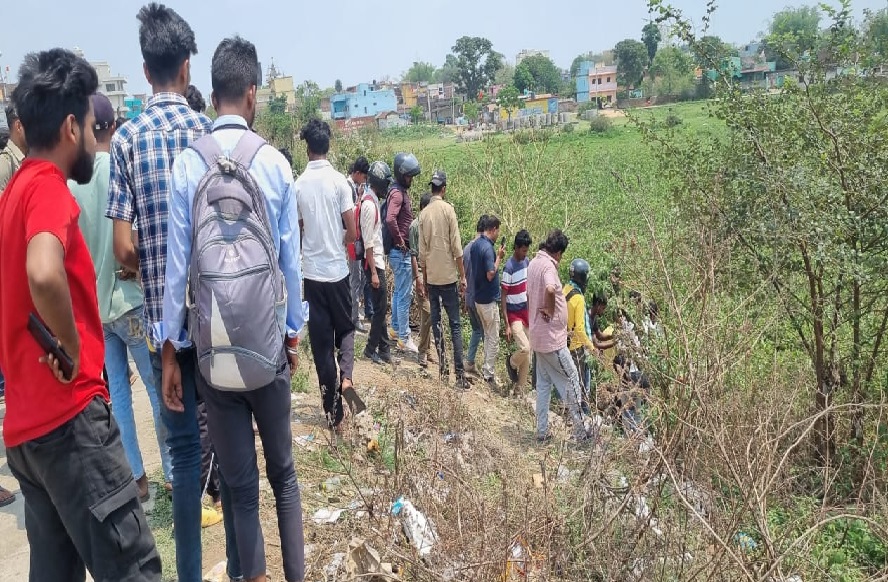 घटनास्थल की तस्वीर घटनास्थल की तस्वीर