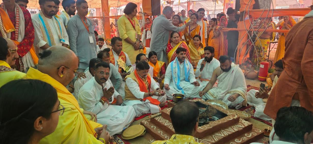 Our eternal tradition is strengthened by Yajna - Minister Our eternal tradition is strengthened by Yajna - Minister
