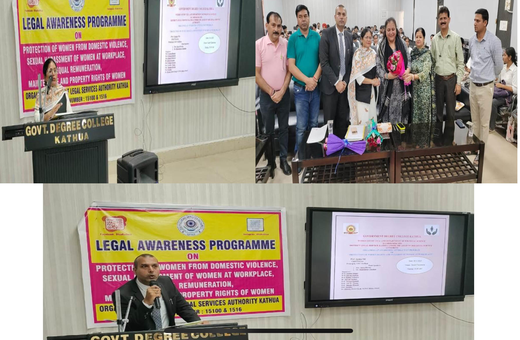 A panel discussion was held on the topic of protection of women's rights and inclusion of women in the workplace A panel discussion was held on the topic of protection of women's rights and inclusion of women in the workplace