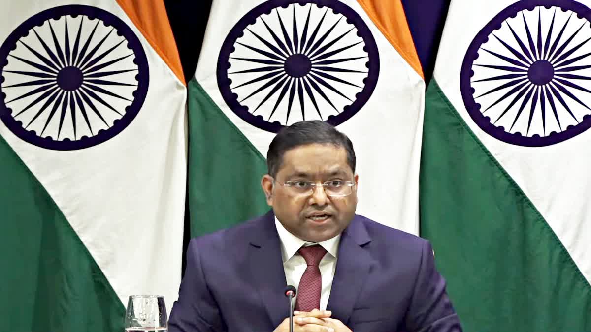 भारतीय विदेश मंत्रालय के प्रवक्ता भारतीय विदेश मंत्रालय के प्रवक्ता