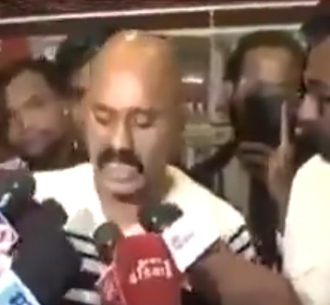 रंजीत कासले आरोप लगाते हुए रंजीत कासले आरोप लगाते हुए