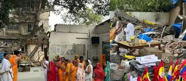 फोटो: विलेपार्ले में जैन मंदिर तोड़े जाने का विरोध करते जैन समाज की अहिंसक रैली फोटो: विलेपार्ले में जैन मंदिर तोड़े जाने का विरोध करते जैन समाज की अहिंसक रैली