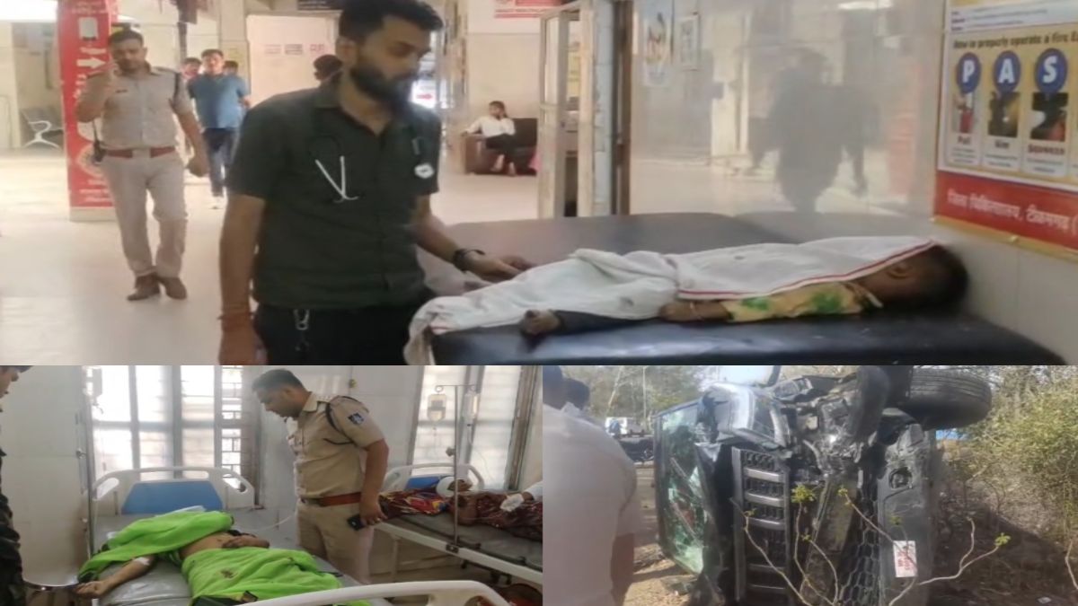 टीकमगढ़ में तेज रफ्तार स्कॉर्पियो ने बाइक को मारी टक्कर टीकमगढ़ में तेज रफ्तार स्कॉर्पियो ने बाइक को मारी टक्कर