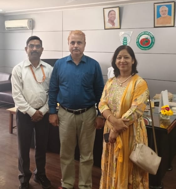 एडवांस्ड ट्रेनिंग इन प्लांट ब्रीडिंग की मुख्य कार्यकारी अधिकारी डॉ. अपर्णा तिवारी एडवांस्ड ट्रेनिंग इन प्लांट ब्रीडिंग की मुख्य कार्यकारी अधिकारी डॉ. अपर्णा तिवारी