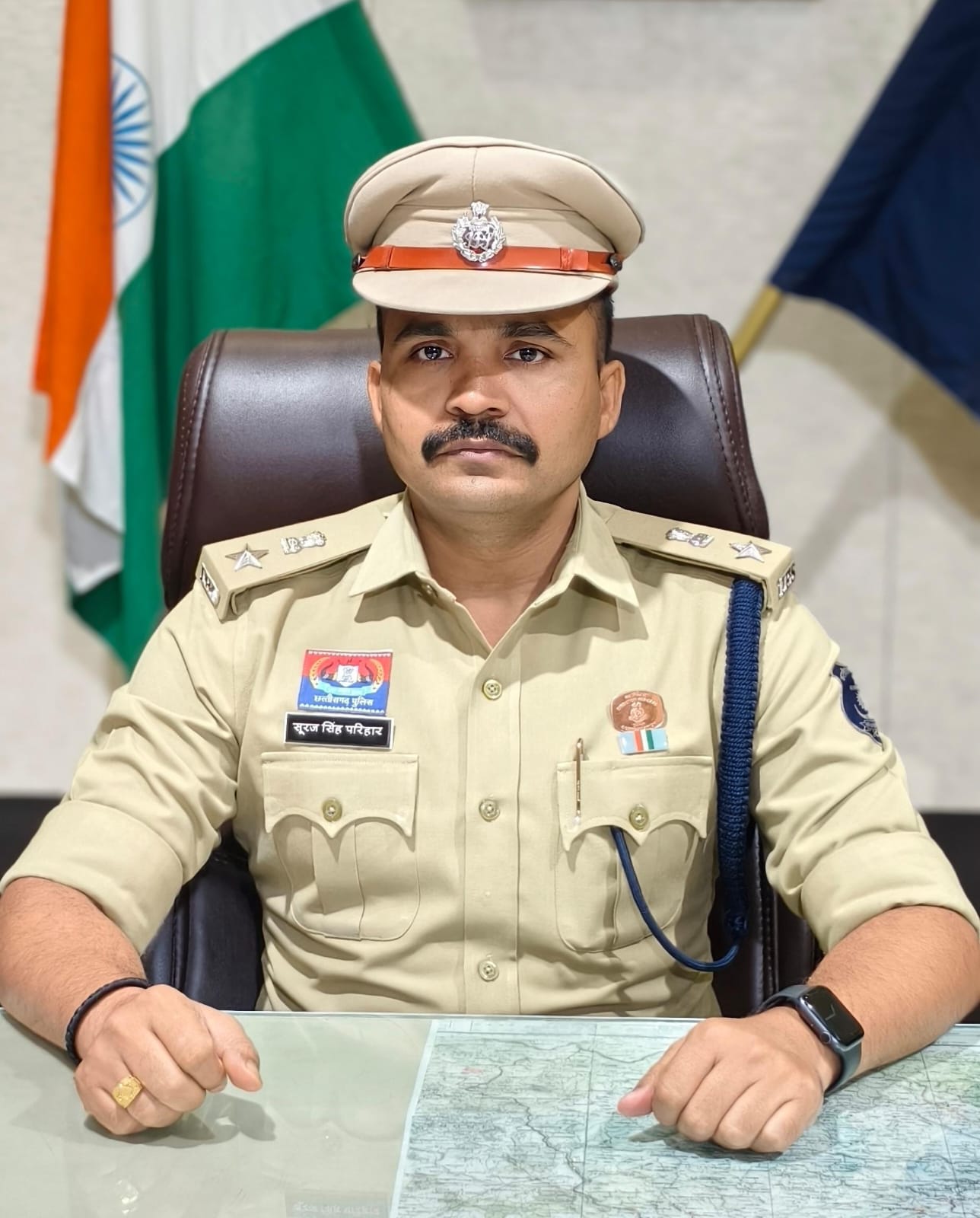 धमतरी एसपी सूरज सिंह परिहार धमतरी एसपी सूरज सिंह परिहार