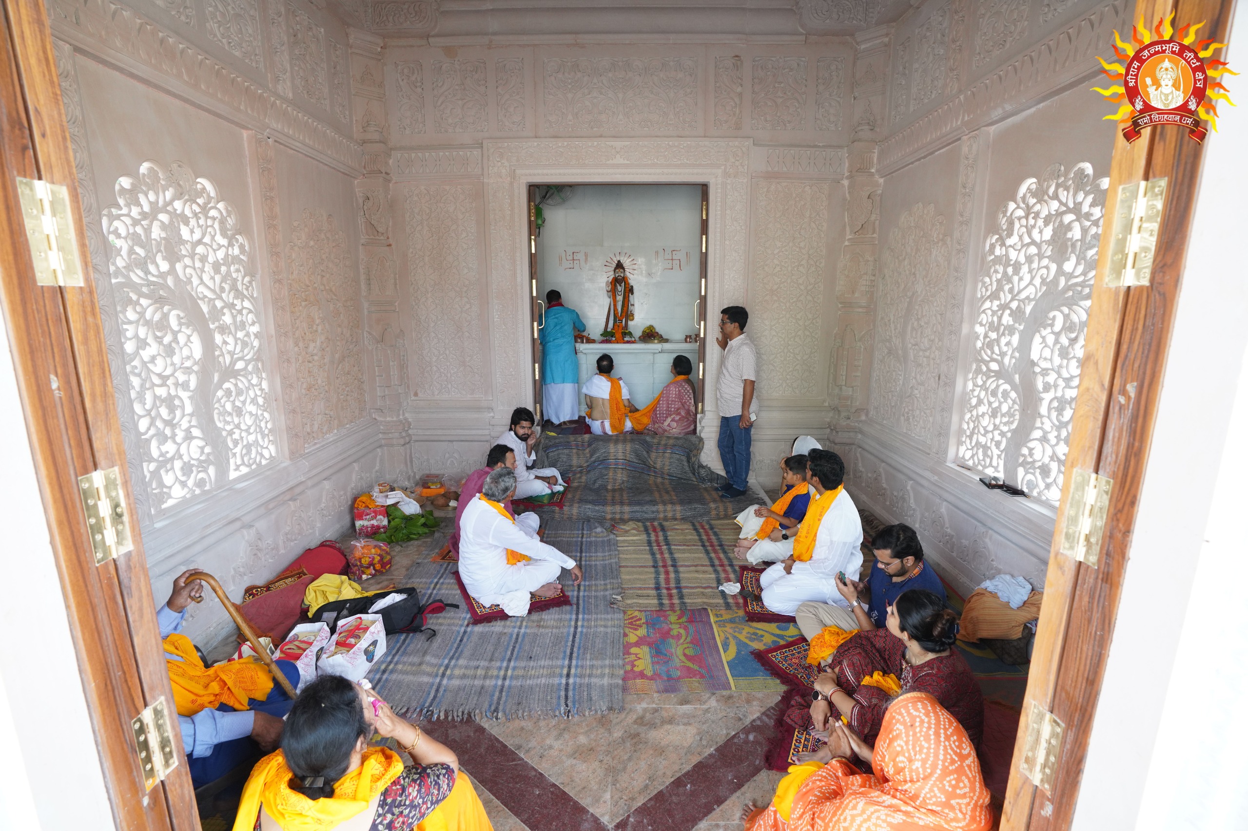 राम जन्मभूमि में महर्षि अगस्त्य की मूर्ति स्थापित, सप्तमंडप पूर्ण