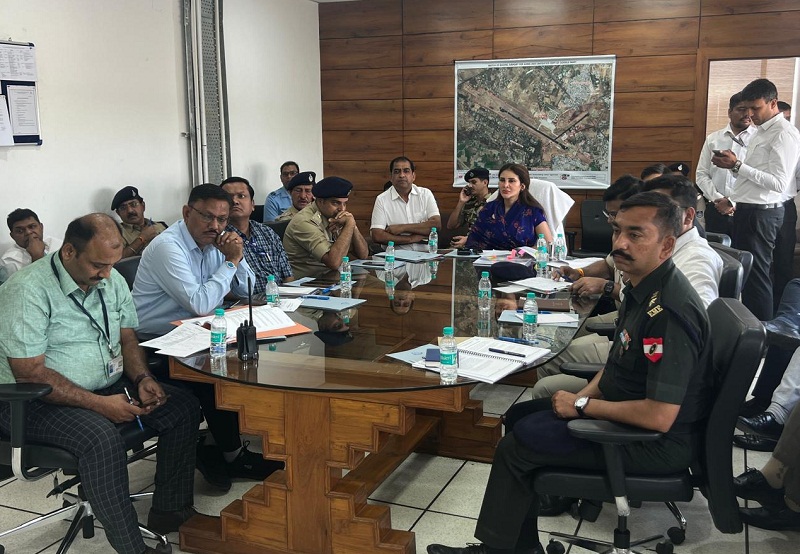 भोपाल के राजा भोज विमानतल पर वार्षिक “एंटी-हाईजैक मॉक ड्रिल” का हुआ सफल आयोजन