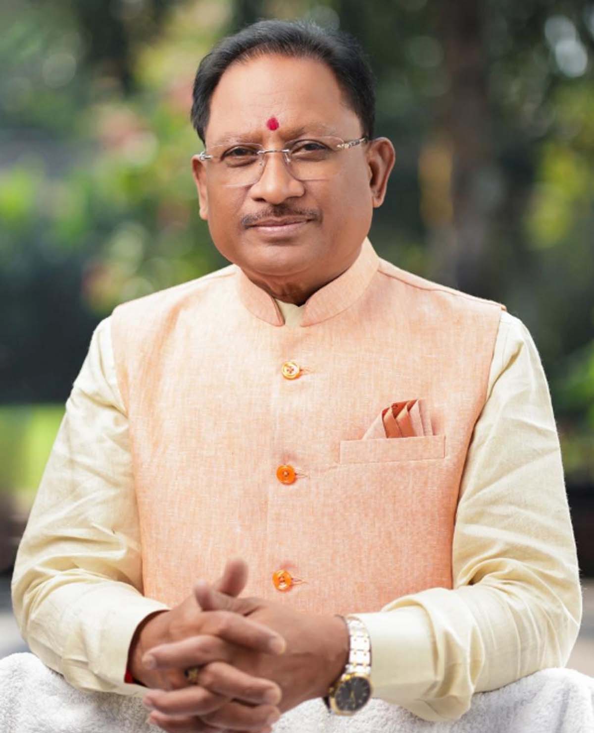 मुख्यमंत्री विष्णु देव साय मुख्यमंत्री विष्णु देव साय
