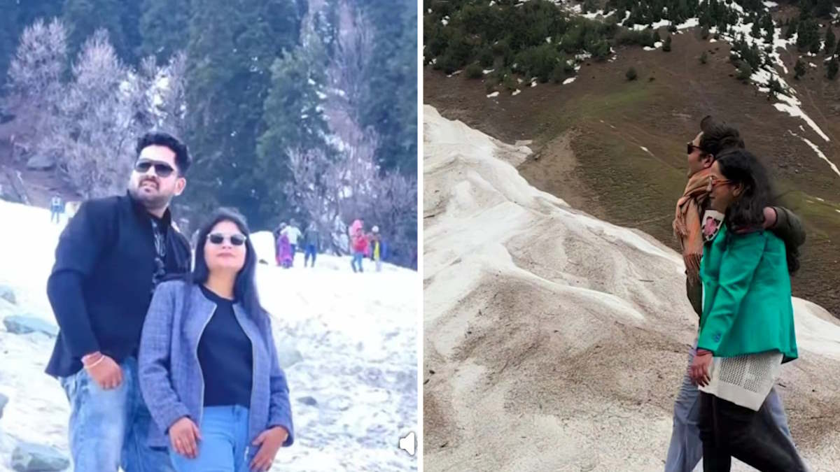 चिरमिरी की पार्षद पूर्वा स्थापक अपने पति के साथ चिरमिरी की पार्षद पूर्वा स्थापक अपने पति के साथ