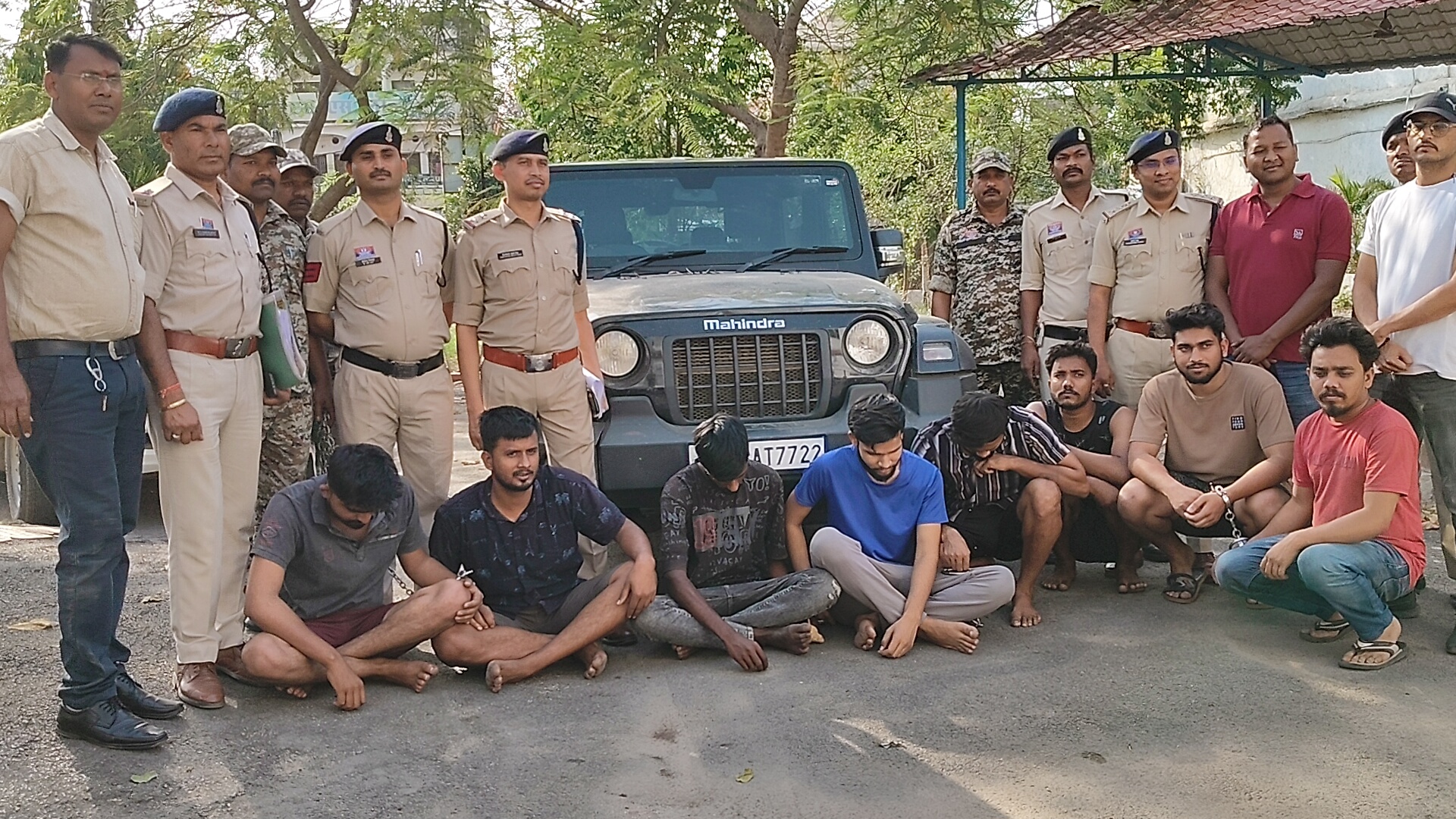 गिरोह का खुलासा। गिरोह का खुलासा।