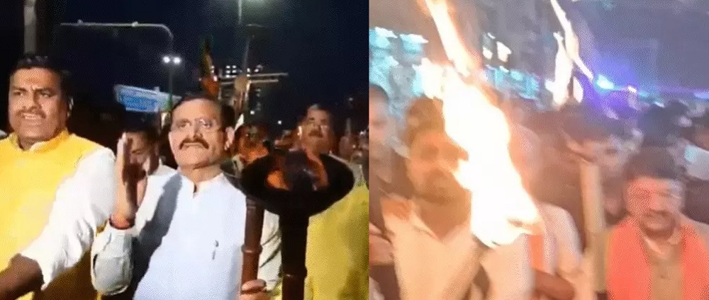 पहलगाम हमले के विरोध में मध्य प्रदेश में हुए प्रदर्शन पहलगाम हमले के विरोध में मध्य प्रदेश में हुए प्रदर्शन