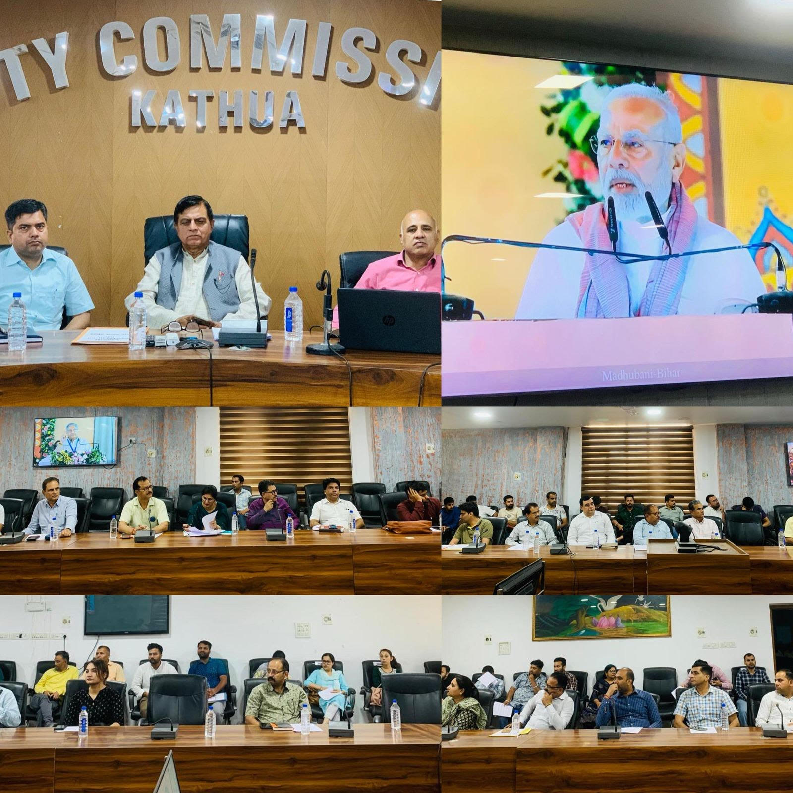 National Panchayati Raj Day celebrated in Kathua with live streaming of PM's address National Panchayati Raj Day celebrated in Kathua with live streaming of PM's address