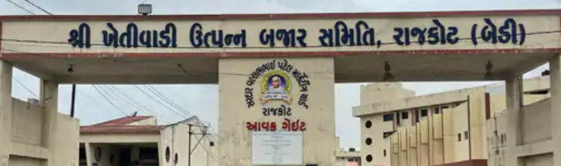 राजकोट का बेडी मार्केट यार्ड राजकोट का बेडी मार्केट यार्ड