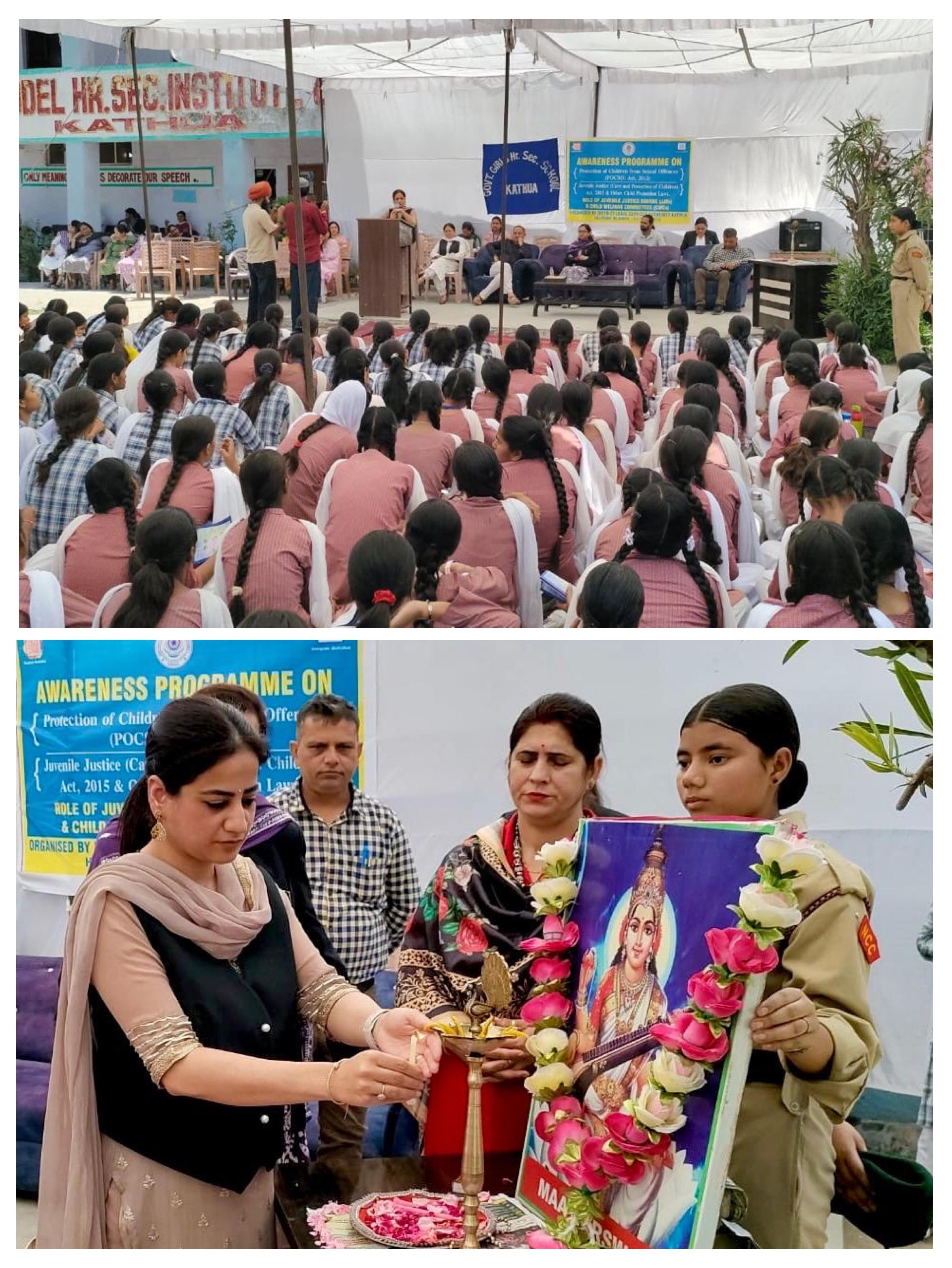 Literacy programme on POCSO Act and JIB Acts organised Literacy programme on POCSO Act and JIB Acts organised