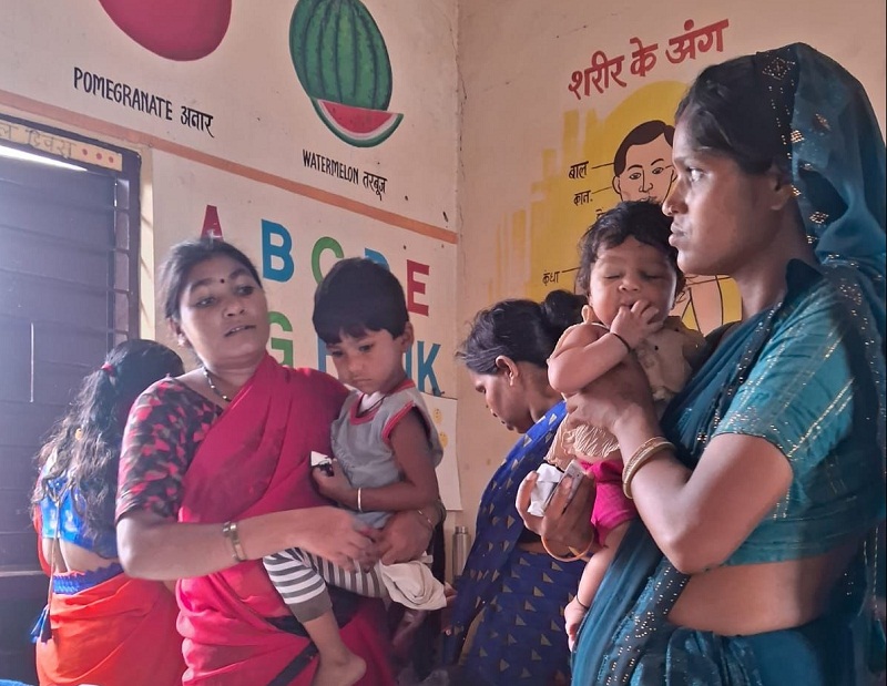 भोपालः विश्व टीकाकरण सप्ताह में दी जा रही टीकों से रोकी जाने वाली बीमारियों की जानकारी