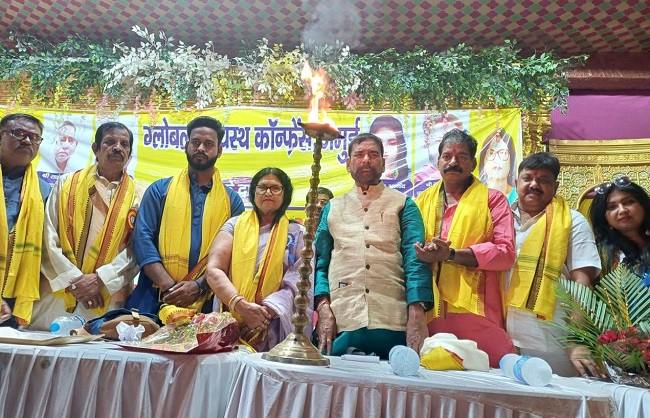 कार्यक्रम को संबोधित करते हुए जीकेसी ग्लोबल अध्यक्ष राजीव रंजन प्रसाद कार्यक्रम को संबोधित करते हुए जीकेसी ग्लोबल अध्यक्ष राजीव रंजन प्रसाद