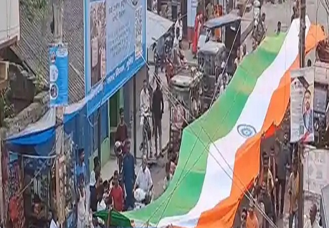 तिरंगा याता की फाेटाे तिरंगा याता की फाेटाे