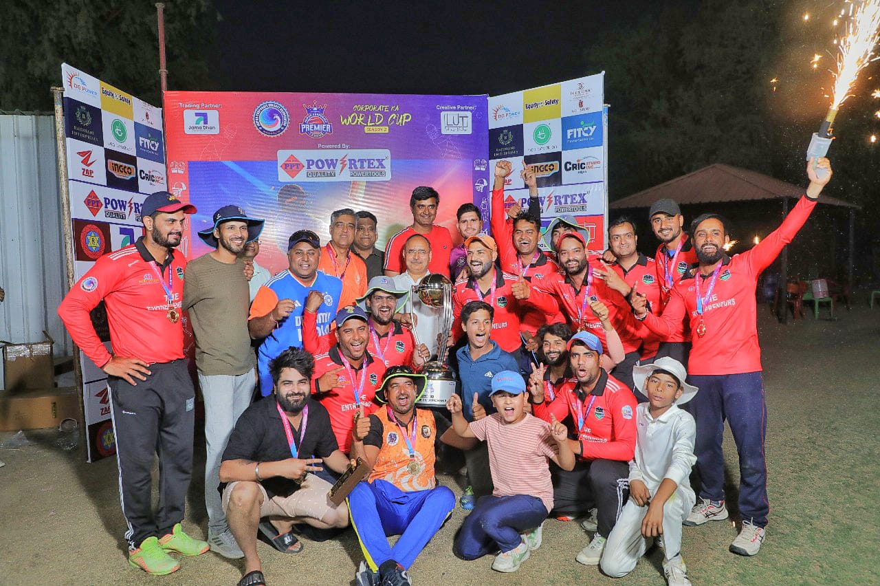 कॉर्पोरेट का विश्व कप सीजन 2 और जयपुर कॉर्पोरेट प्रीमियर लीग सीजन 4 का ग्रैंड फिनाले आयोजित कॉर्पोरेट का विश्व कप सीजन 2 और जयपुर कॉर्पोरेट प्रीमियर लीग सीजन 4 का ग्रैंड फिनाले आयोजित