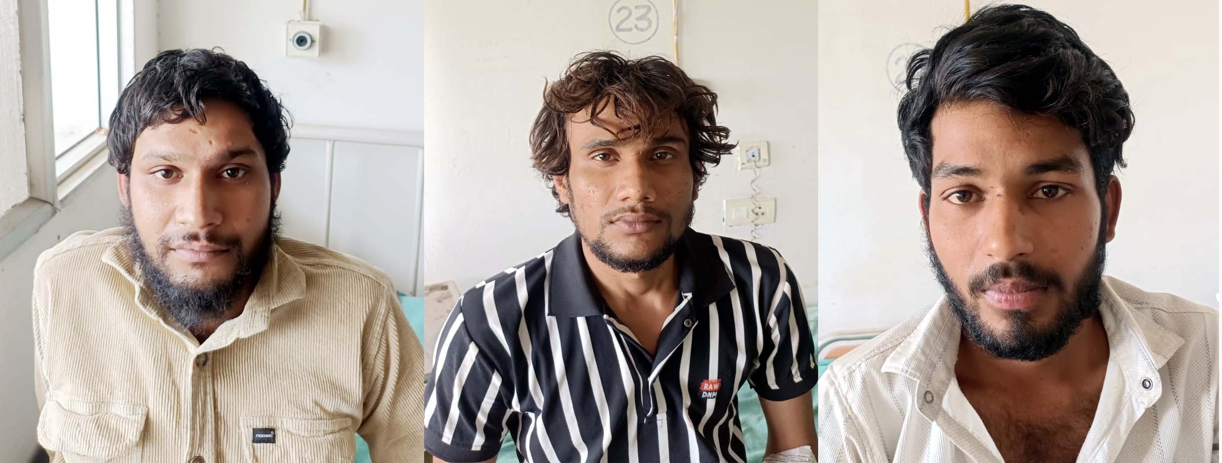 गिरफ्तार किए गए आरोपित गिरफ्तार किए गए आरोपित